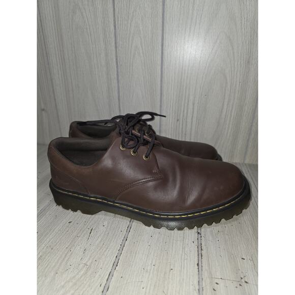 Dr Martens Kent Shoes Brown Leather Lace Up Oxford 13m Business Casual Preppy main image 9